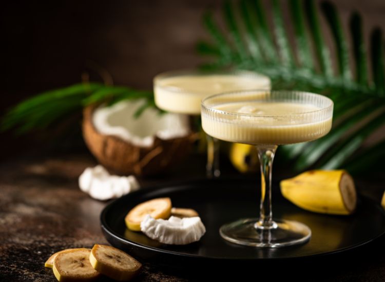 Cocktail Banane et Noix de Coco